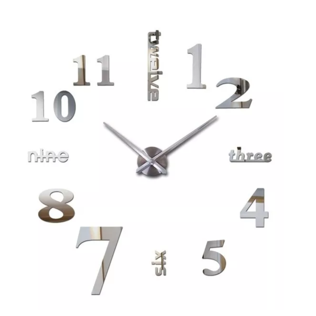 Reloj Pared Mensaje Personalizado