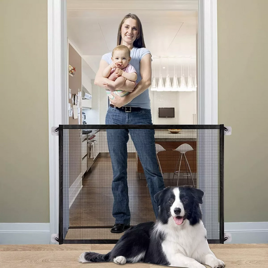 Puerta Para Perros, Mascotas Y Bebes Mal