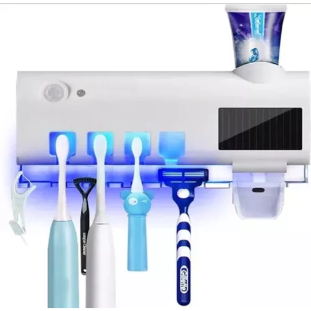 Porta Cepillo Dispensador De Crema Denta