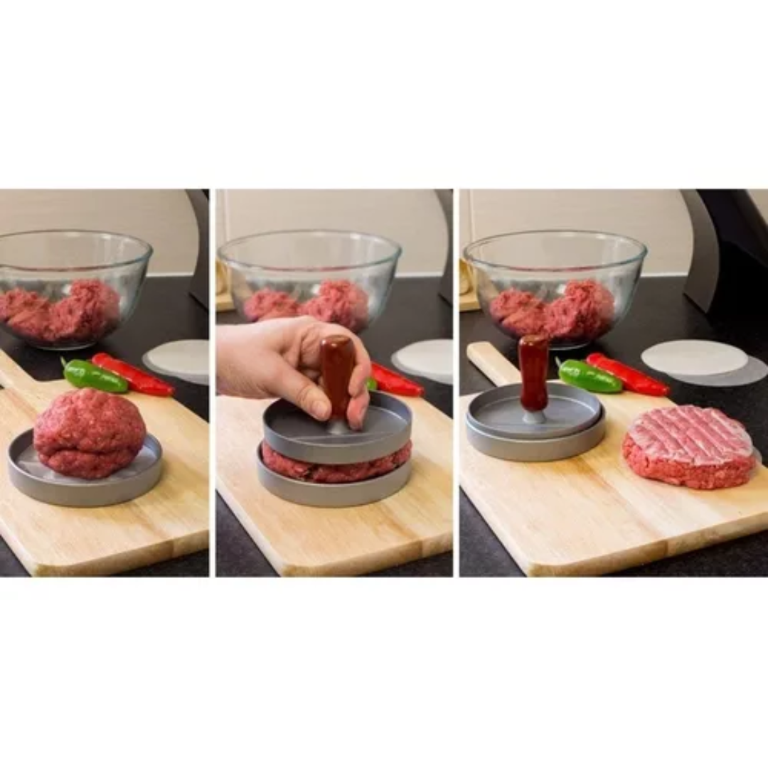 Molde Prensa Manual Para Carne Hamburgue