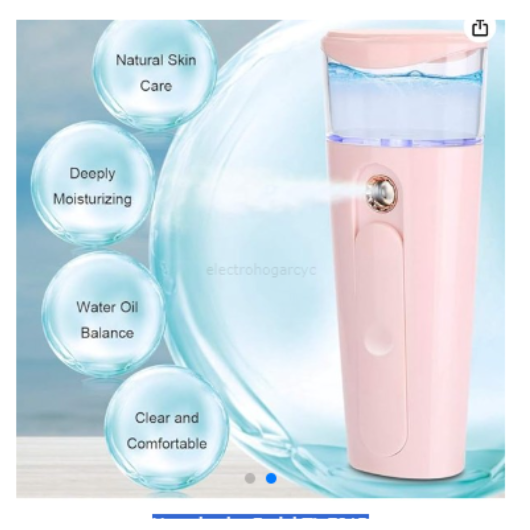 Humidificador Difusor Facial Refrescante
