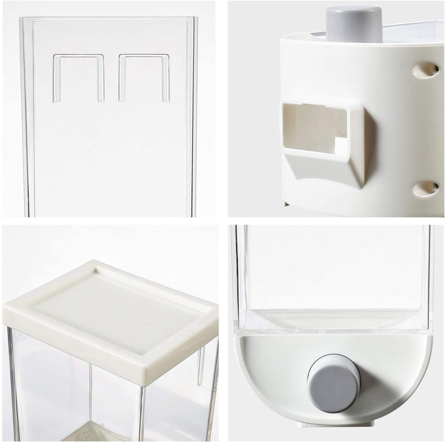 Dispensador Pared Para Cereales Y Granos
