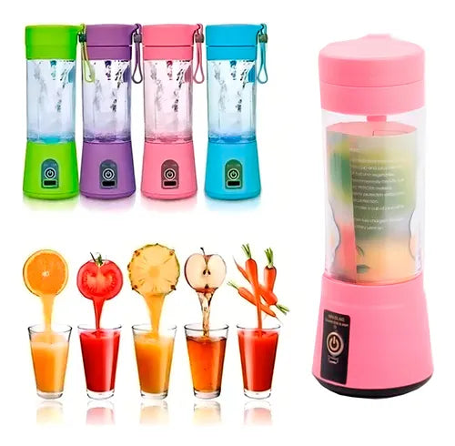 Mini batidora USB portátil de 6 cuchilla