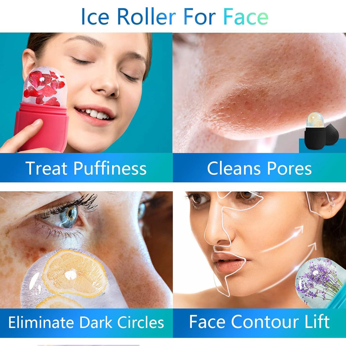 MOLDE DE HIELO FACIAL DX2427