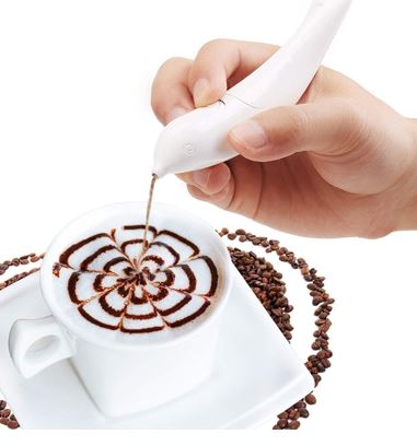 Lápiz decoración capuchino